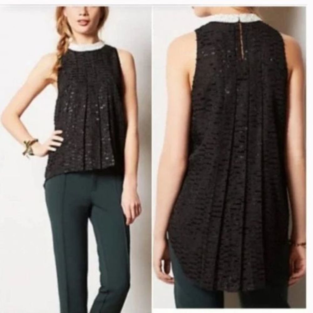 Sachin + Babi Black Sleeveless Top 8